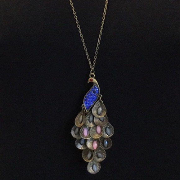 Peacock Necklace - Picture 1 of 5